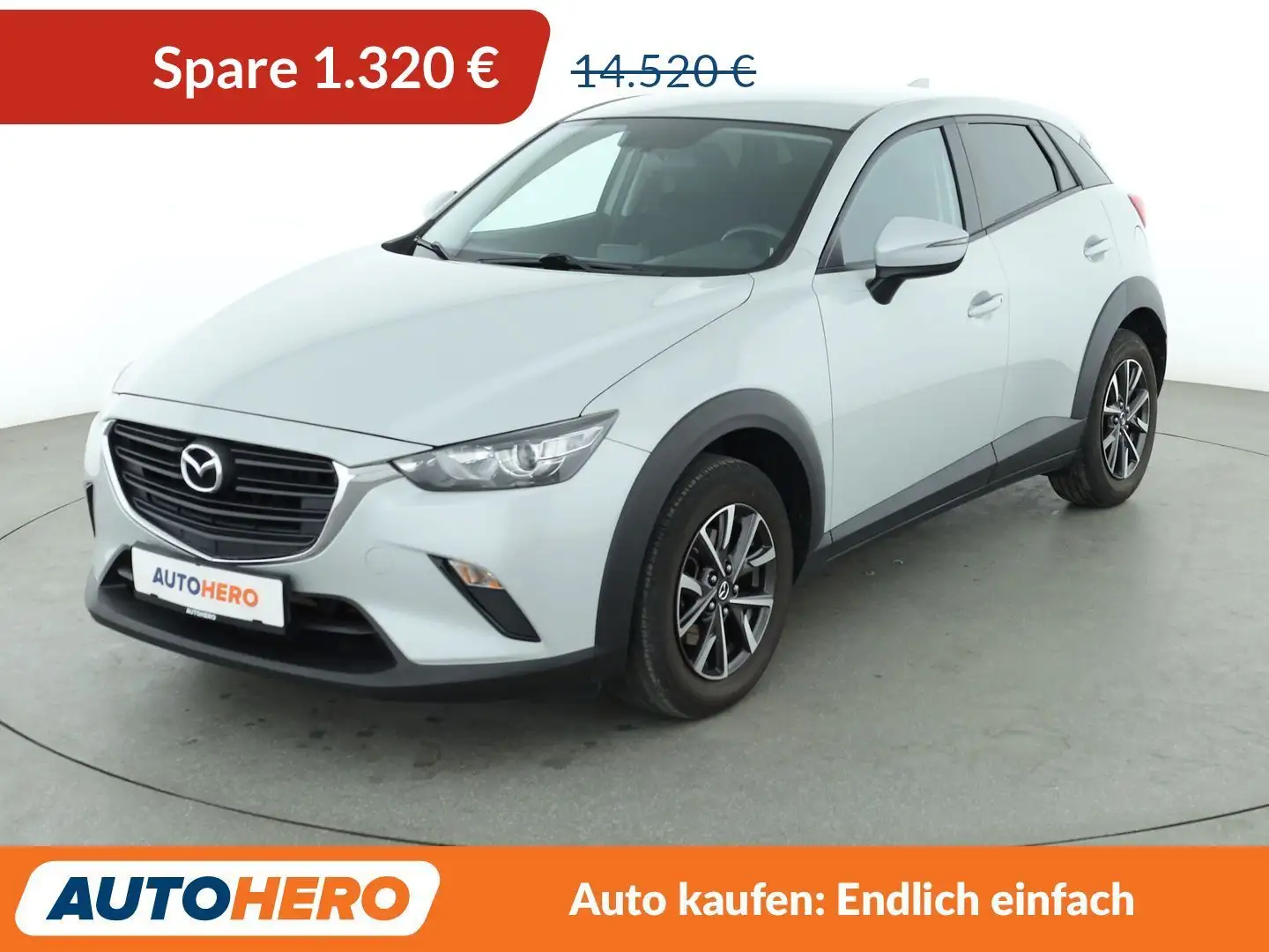 Mazda CX-3 2.0 Skyactiv-G Prime-Line*KLIMA*GARANTIE* Weiß - 1