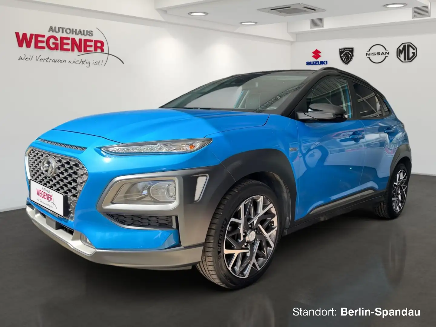 Hyundai KONA KONA 1.6 GDI Hybrid Premium DCT 2WD Синий - 1