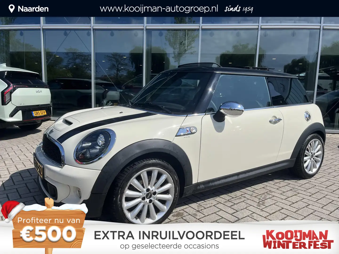 MINI Cooper S Mini 1.6 Westminster Schuifdak|Lmv|Nav Wit - 1