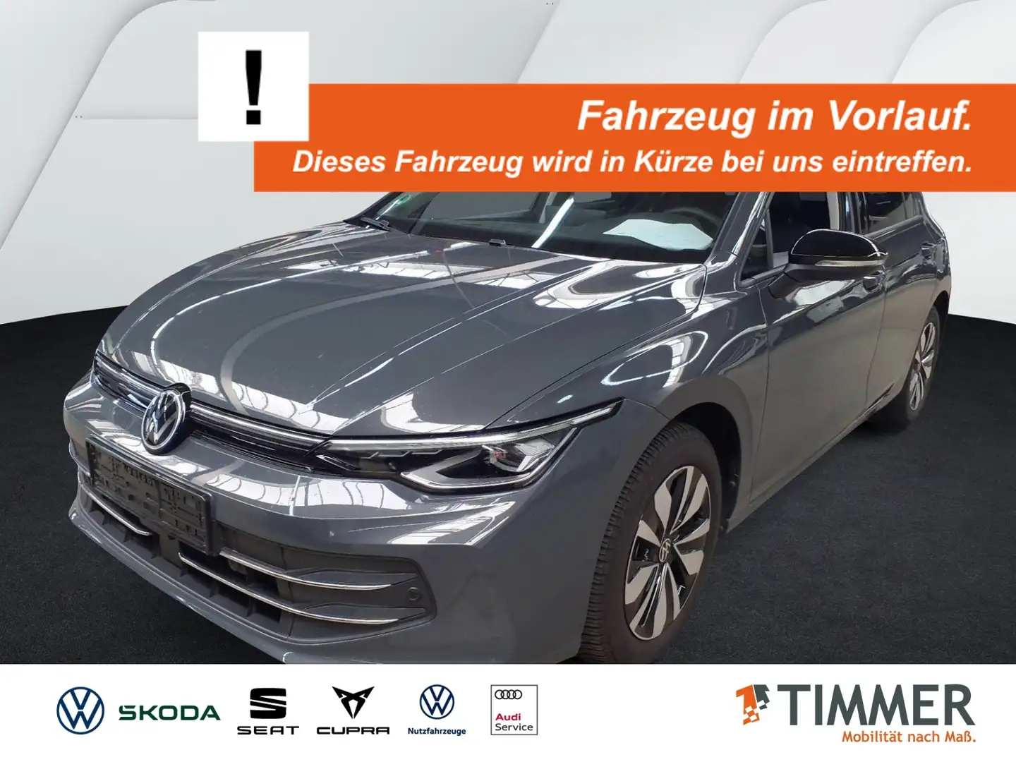 Volkswagen Golf VIII 1.5 eTSI DSG GOAL *AHK *LED *RKAM *VIRTUAL * Grau - 1