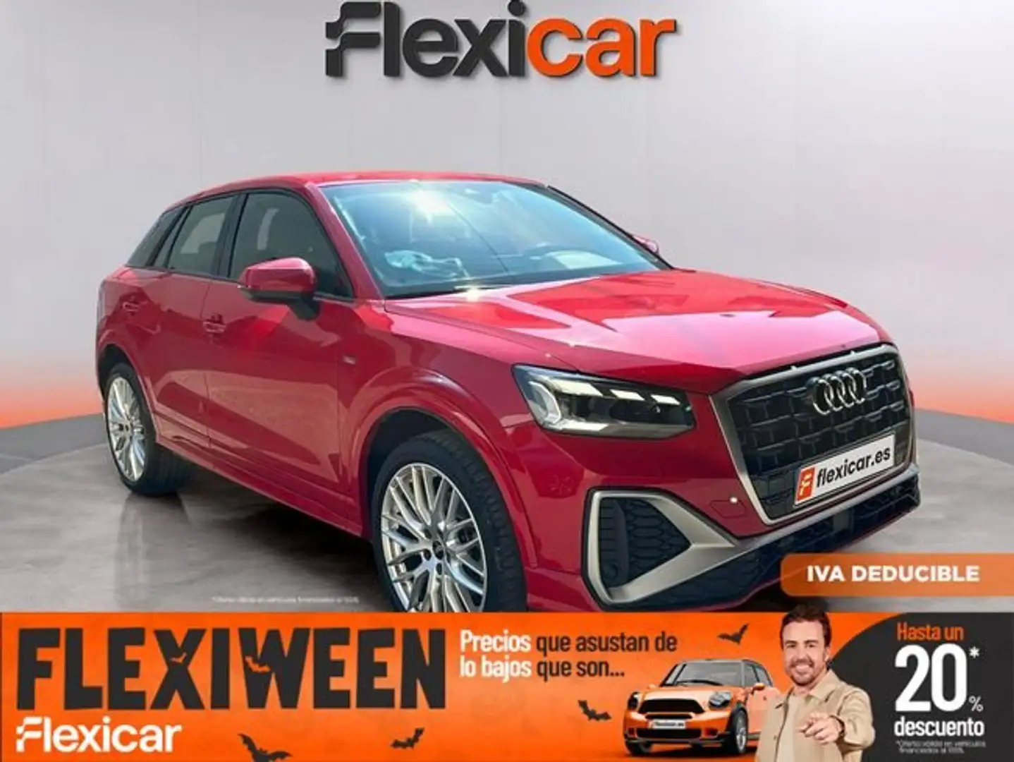 Audi Q2 S line 35 TDI 110kW (150CV) S tronic Rojo - 1