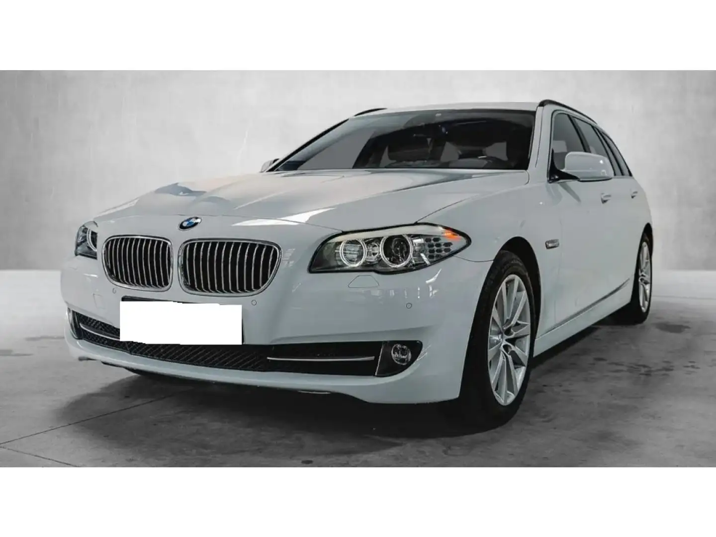 BMW 525 525d Touring Excellis - 218 - BVA  TOURING F11 525d PHASE 1 Blanc - 1