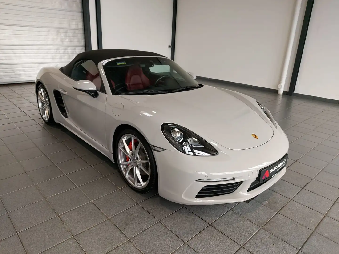 Porsche Boxster 718 Boxster S 2.5   Leder|SportAuspuff|Kamera Grau - 2