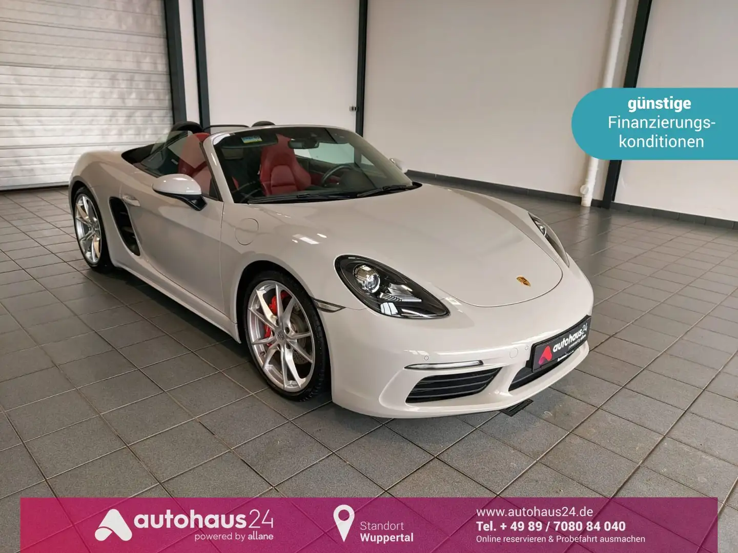 Porsche Boxster 718 Boxster S 2.5   Leder|SportAuspuff|Kamera Grau - 1