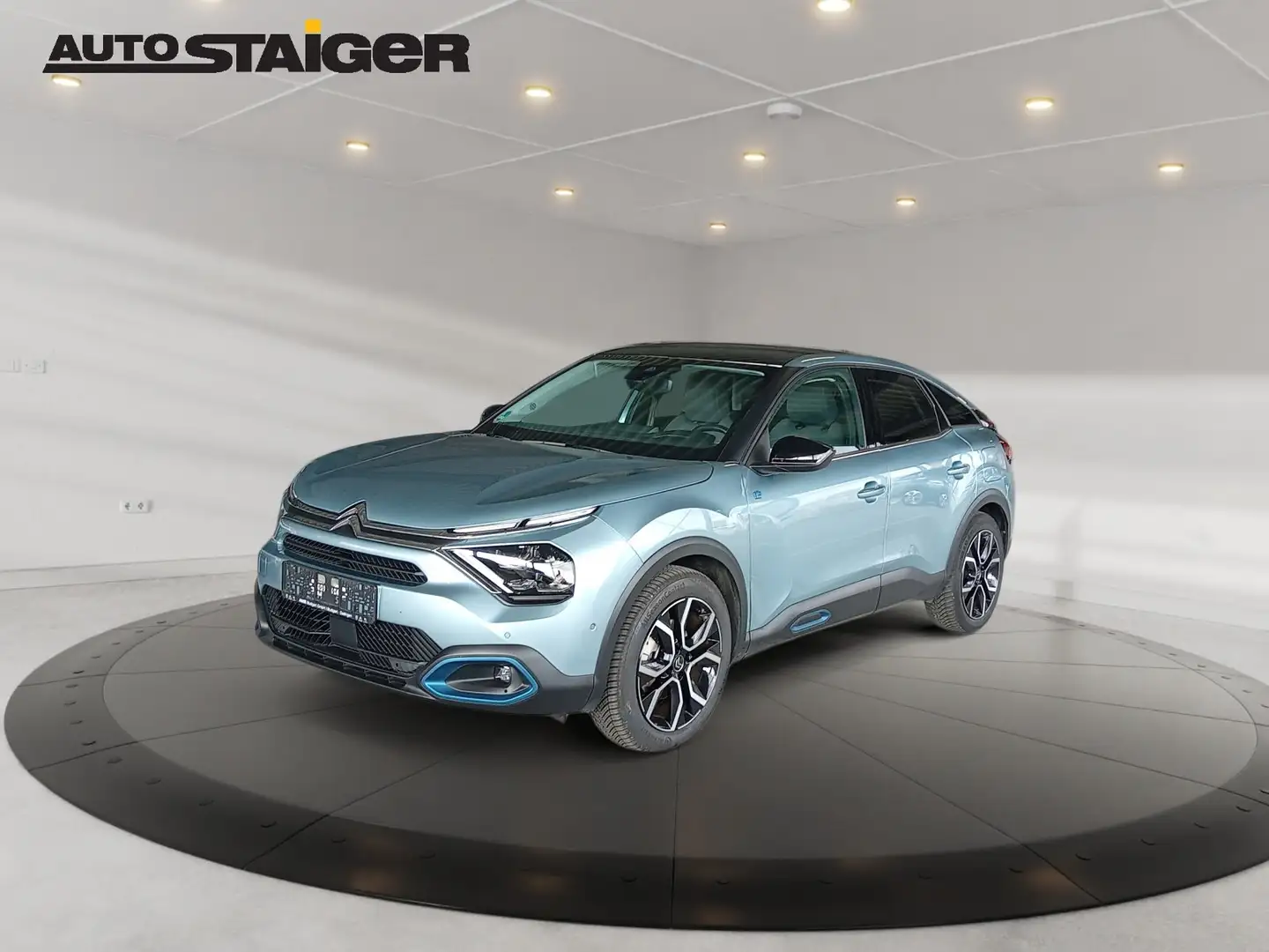 Citroen C4 ë- Shine LED+Navi+SD+SHZ+2xKlima+Kam.+KeyLess Blau - 2