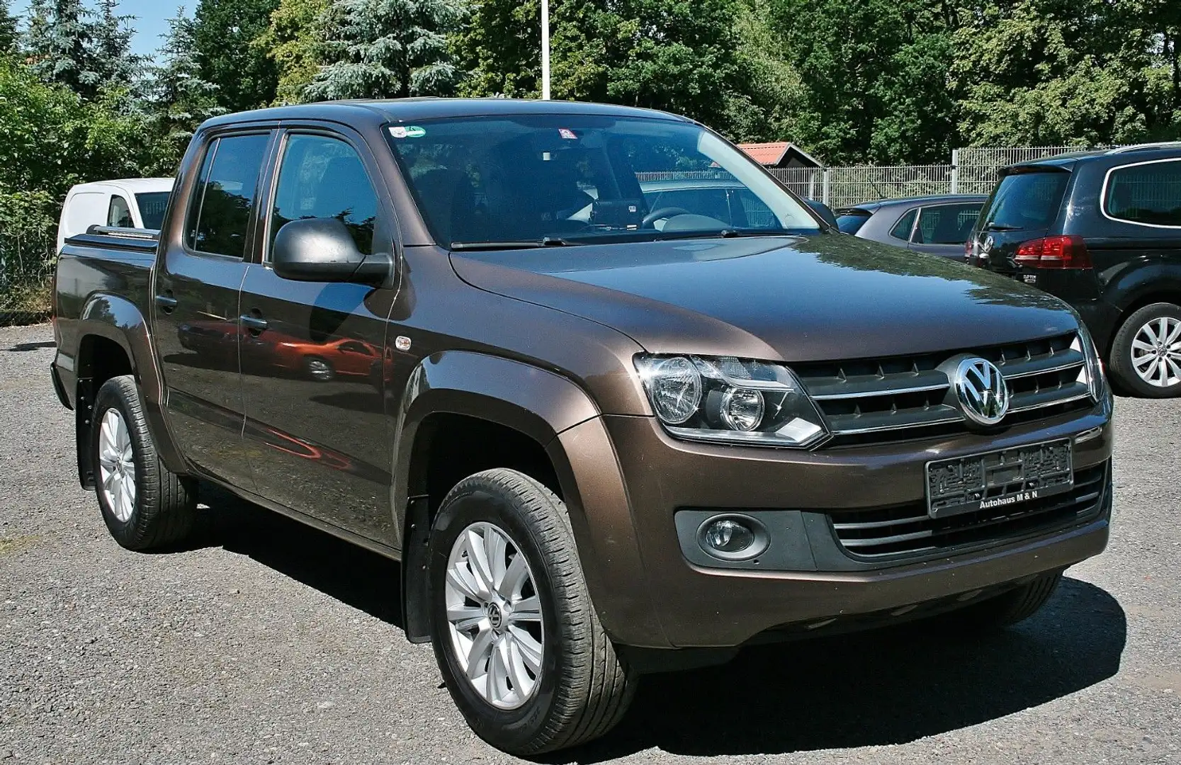 Volkswagen Amarok DoubleCab+4x4+Standh+AHK+Klima+Sperre Braun - 2