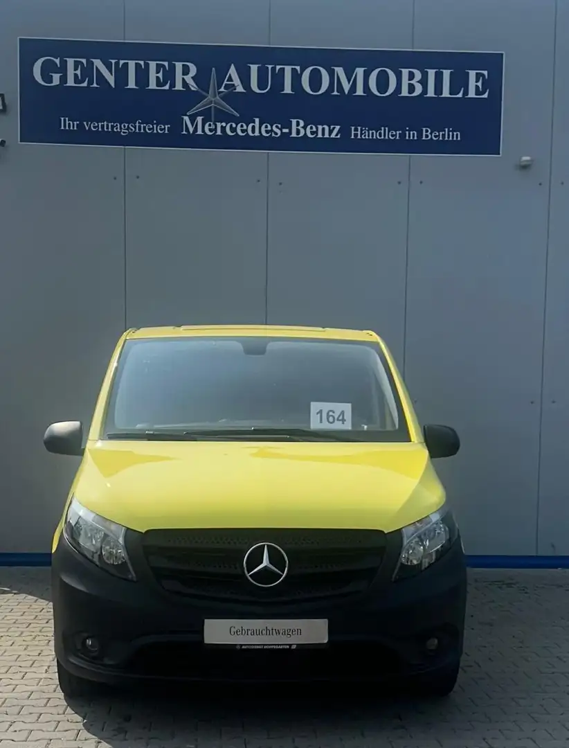 Mercedes-Benz Vito 114 LANG AUTOMATIK WEBASTO KAMERA AHK 3SITZ Gelb - 2