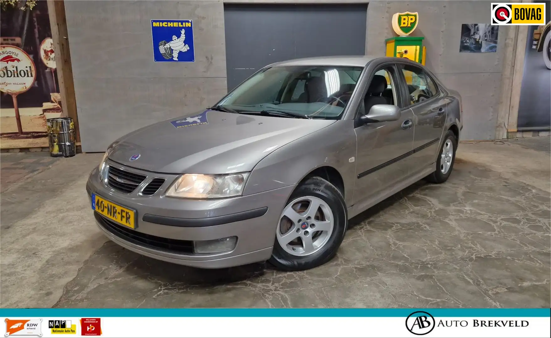 Saab 9-3 Sport Sedan 1.8t Optic 150PK | Rijklaarprijs | Cli Grau - 1