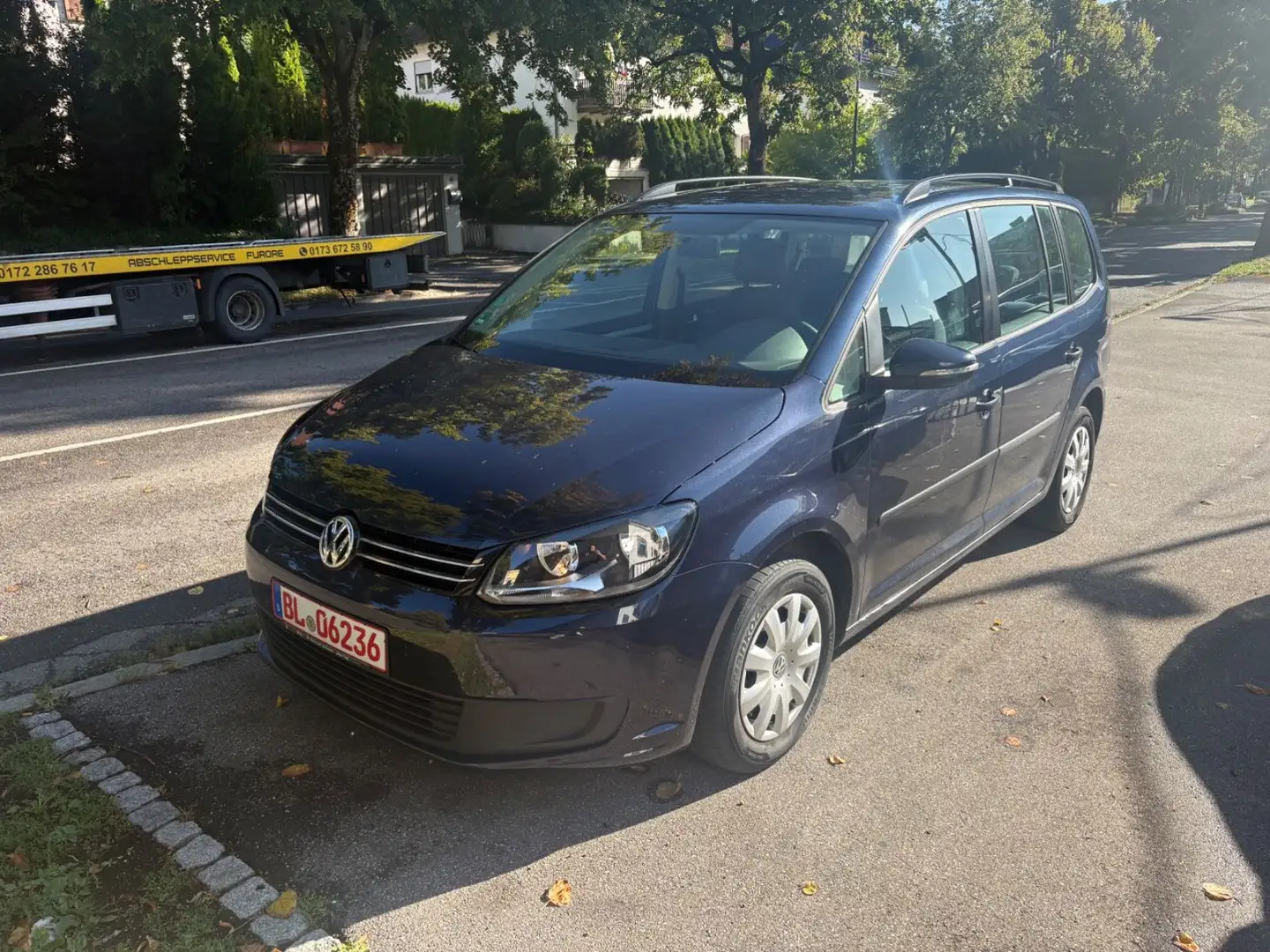Volkswagen Touran Trendline BMT EURO 5 Blau - 1