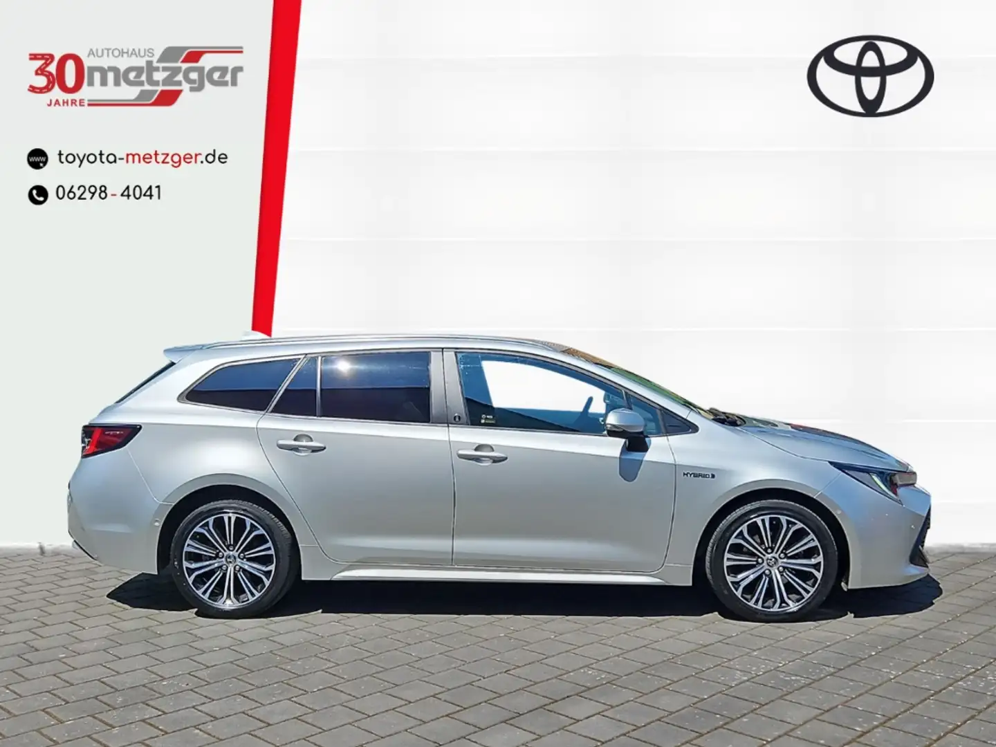 Toyota Corolla Touring Sports 1.8 Hybrid Team D +LED +Sitzheizung Plateado - 2