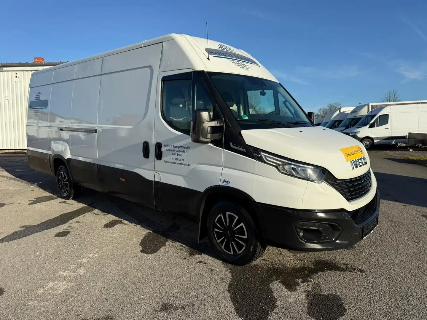 Iveco Daily Kasten*3.0L*L5H2*LED*Hi-Matic*Navi*Cam* Blanc - 2