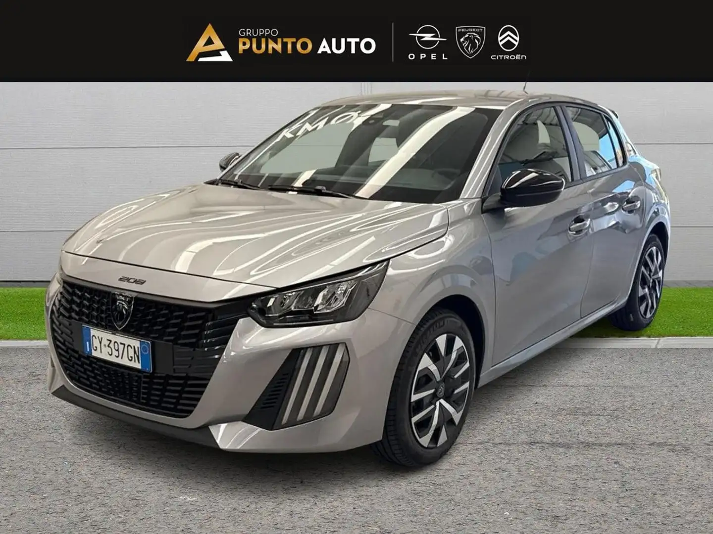 Peugeot 208 Hybrid 110 e-DCS6 Style Grijs - 1