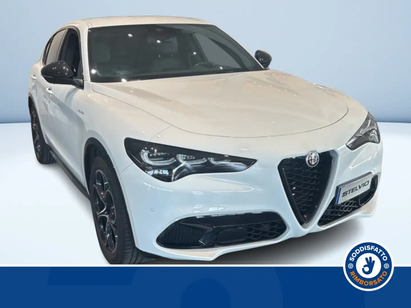 Alfa Romeo Stelvio 2.2 Turbo Diesel 160CV AT8-RWD Veloce MY24 Bianco - 1