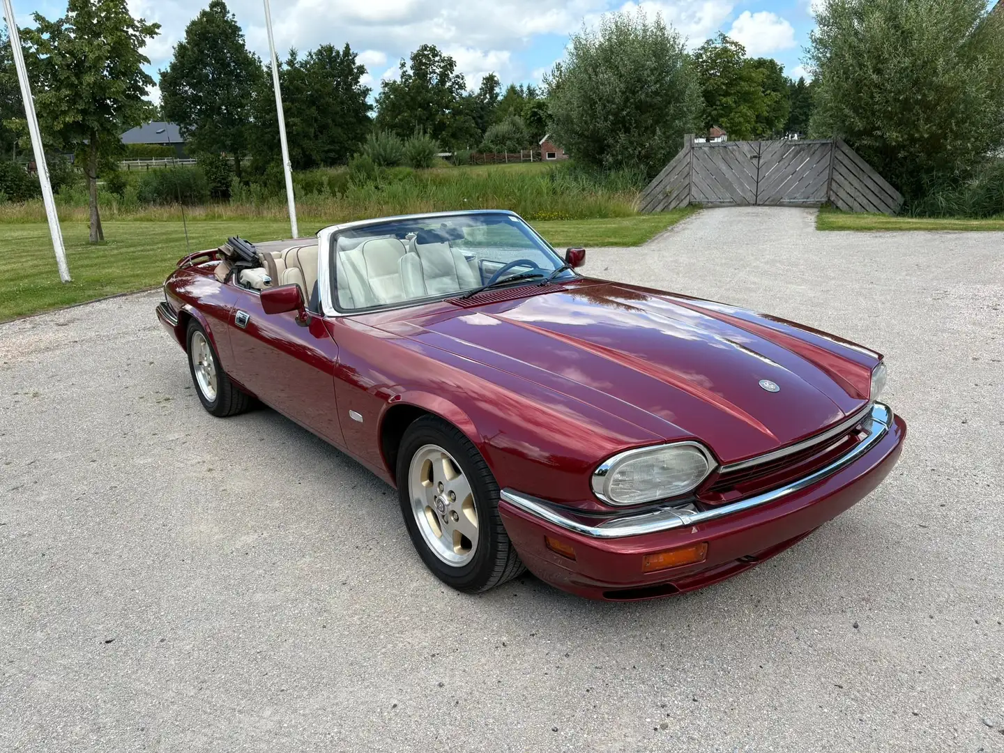 Jaguar XJS V12 6.0 Convertible 2+2 Rouge - 1