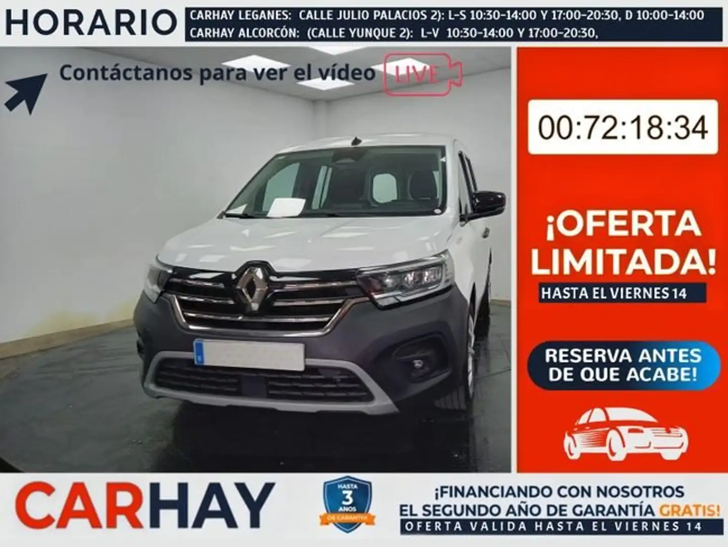 Renault Kangoo LIFE EDITION ONE 1.5 BLUE DCI 70KW 95 CV Blanco - 1
