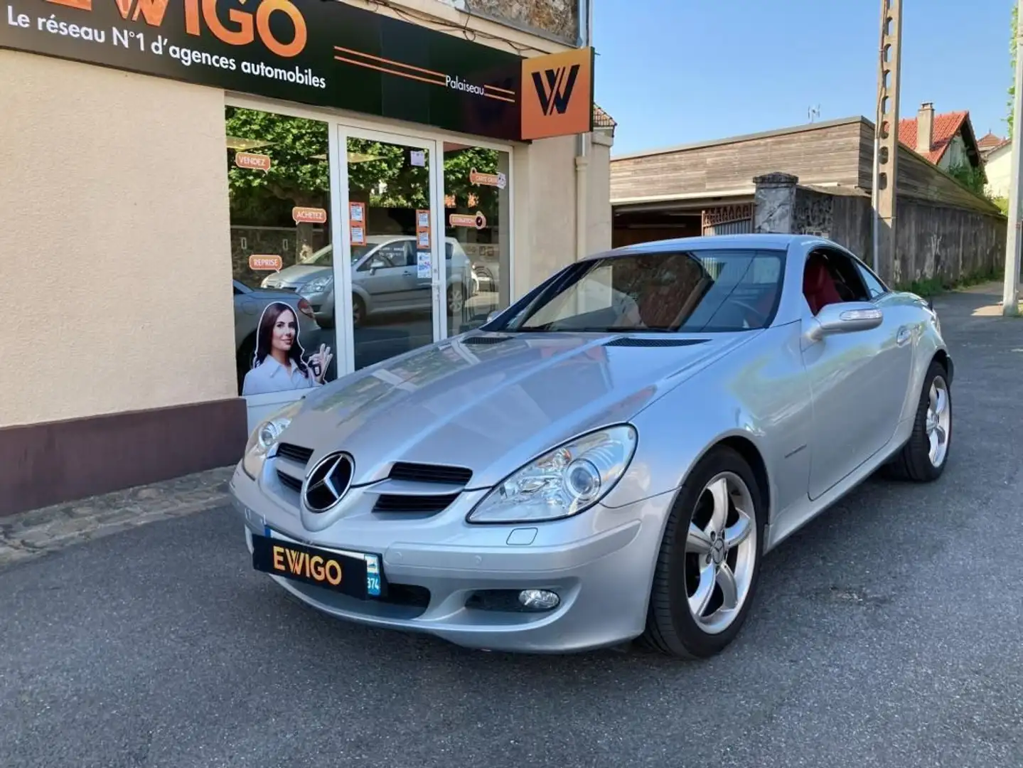 Mercedes-Benz SLK Classe Mercedes 1.8 200 KOMPRESSOR 165Ch SPORT BVA Gris - 1