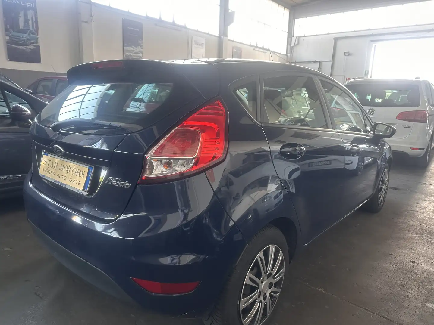 Ford Fiesta Fiesta 5p 1.5 tdci Black Blauw - 2