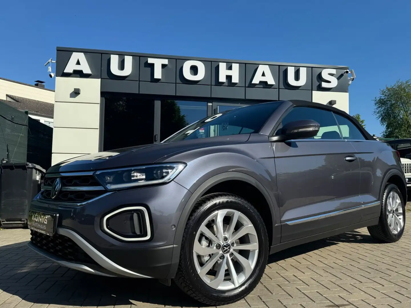 Volkswagen T-Roc Cabriolet Style*Garantie 2029*App Connect* Grau - 1
