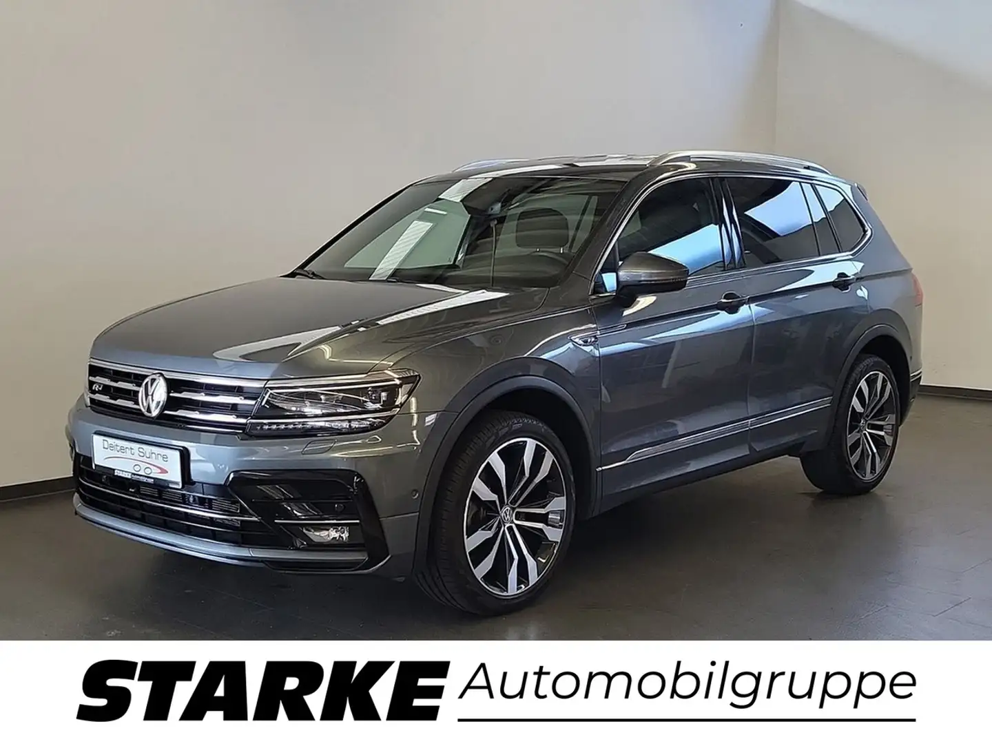 Volkswagen Tiguan 2.0 TDI 4Motion R-Line Highline Grijs - 1