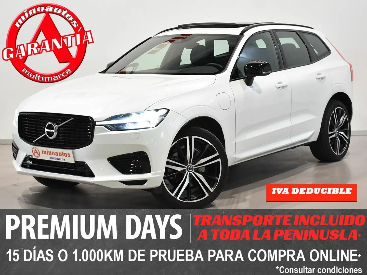Volvo XC60 R-DESIGN 2.0 T6 AWD RECHARGE 341 CV GEARTRONIC Biały - 1