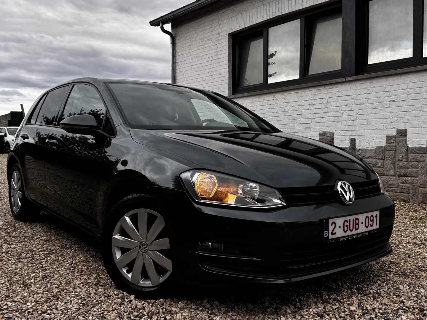 Volkswagen Golf Golf 1.6 CR TDi ALLSTAR*CRUISE*SENSOR*JANTES*LIM Gris - 1
