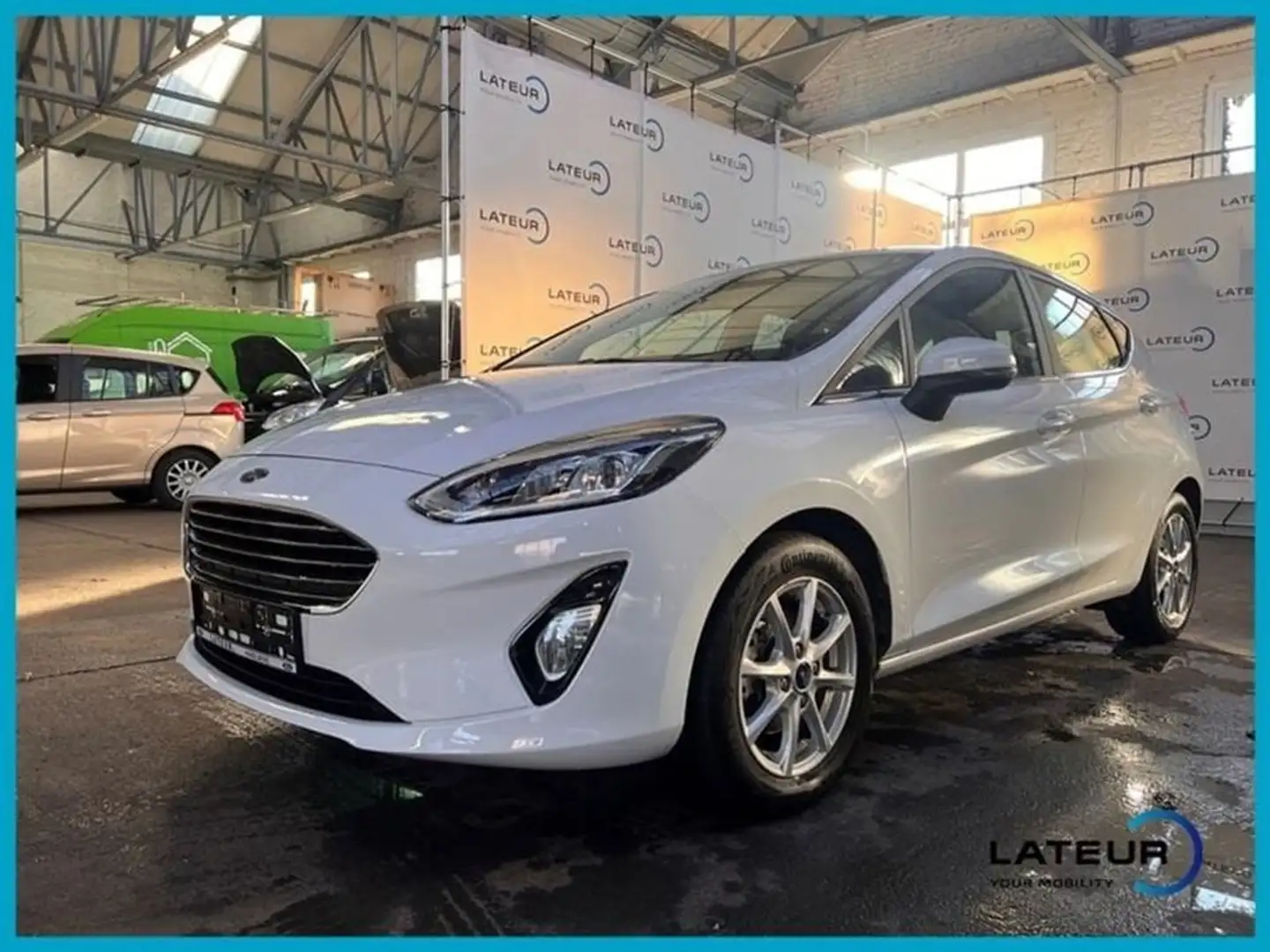 Ford Fiesta Titanium 1.0i EcoBoost 95pk / 70kW M6 - 5d Blanc - 1
