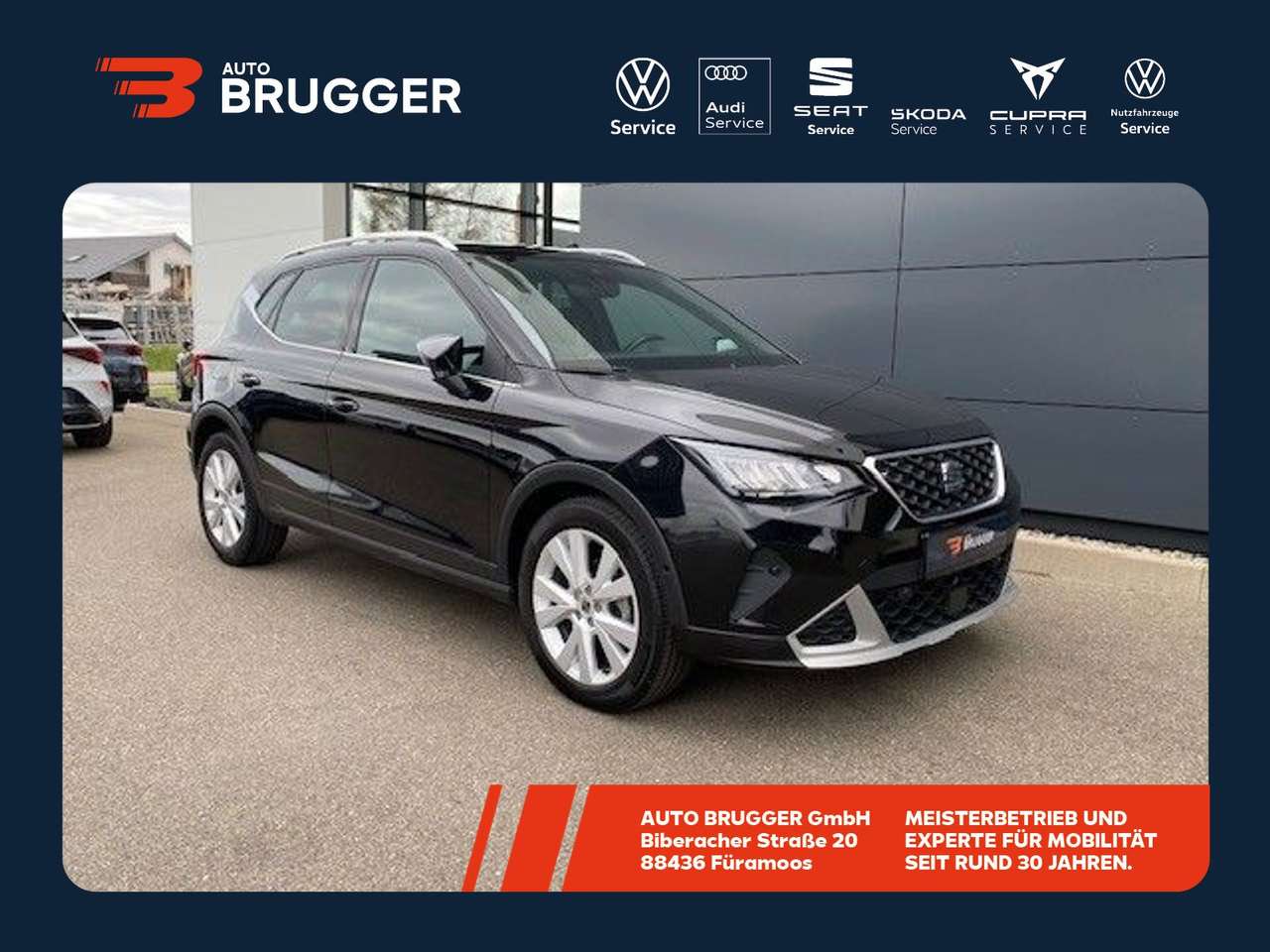 Seat Arona 2025 — 1.0 TSI DSG Xperience ACC LED Kamera SHZ CarPlay