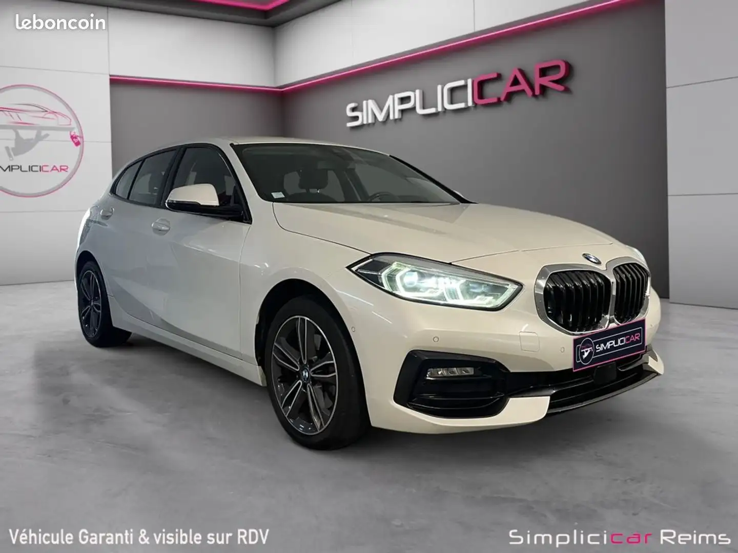 BMW 116 SERIE F40 116d 116 ch edition sport garantie 12 mois Blanc - 1