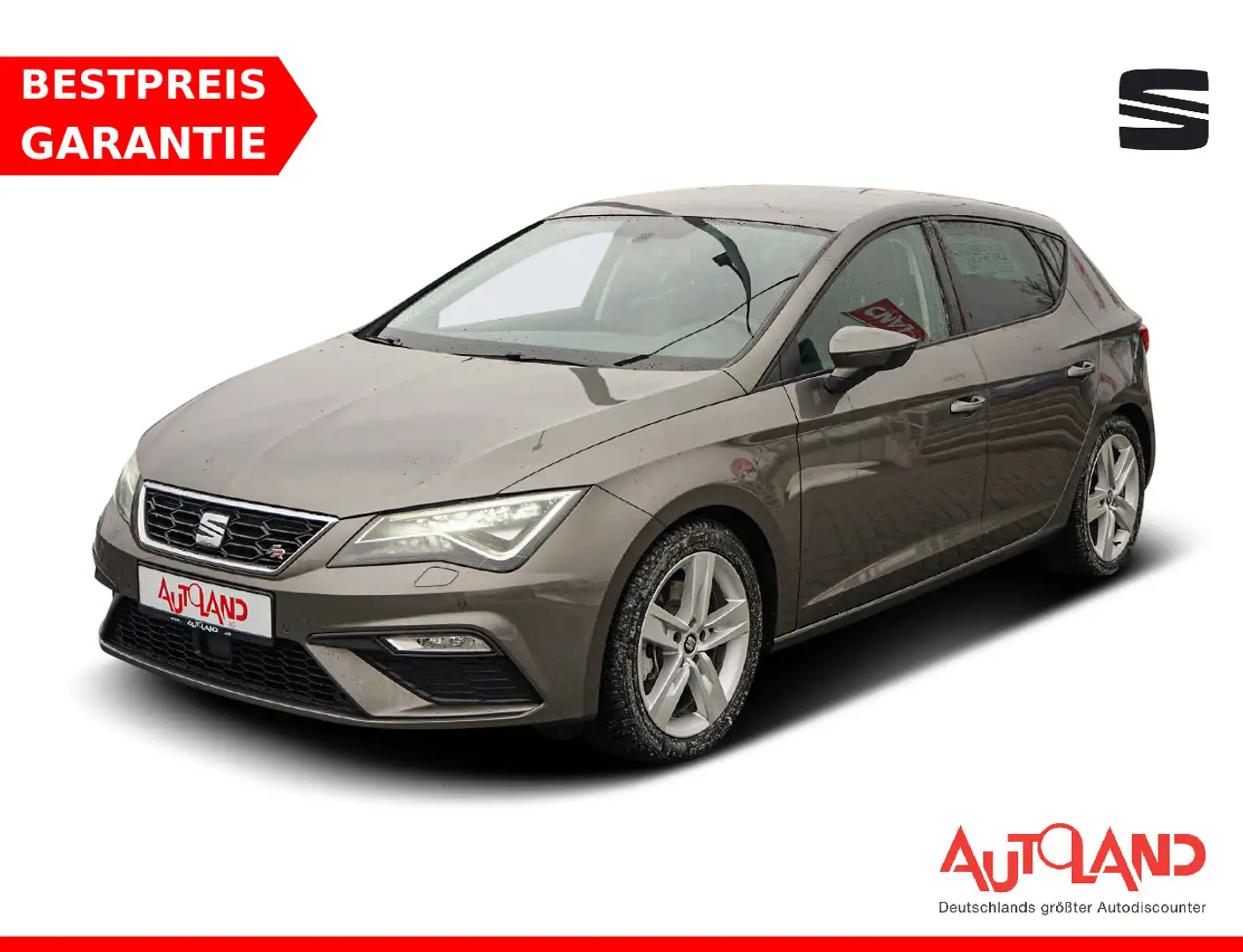 SEAT Leon 1.8 TSI DSG FR LED Navi Sitzheizung Gris - 1