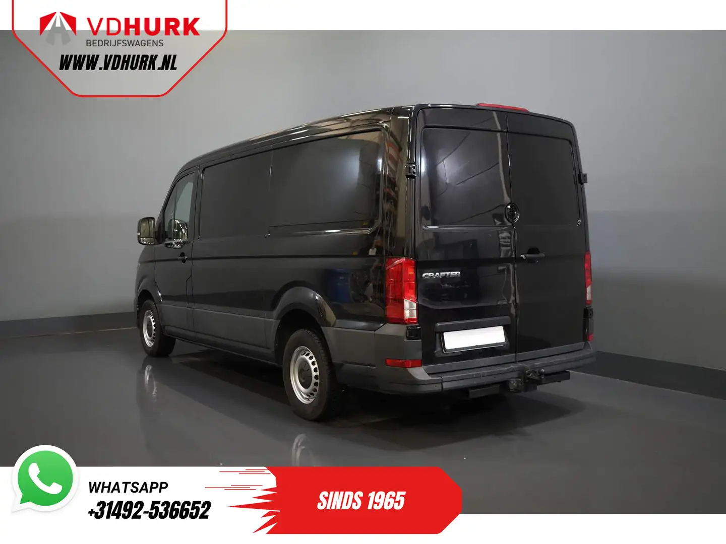 Volkswagen Crafter 35 2.0 TDI 140 pk DSG Aut. L3H2 EXPORT ONLY Navi/ Zwart - 2