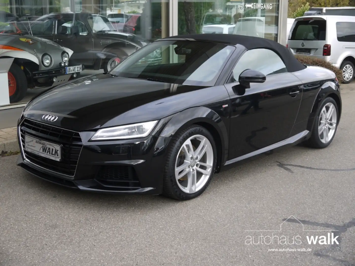 Audi TT Roadster 2.0 TDI S line NAVI Xenon GRA Schwarz - 2