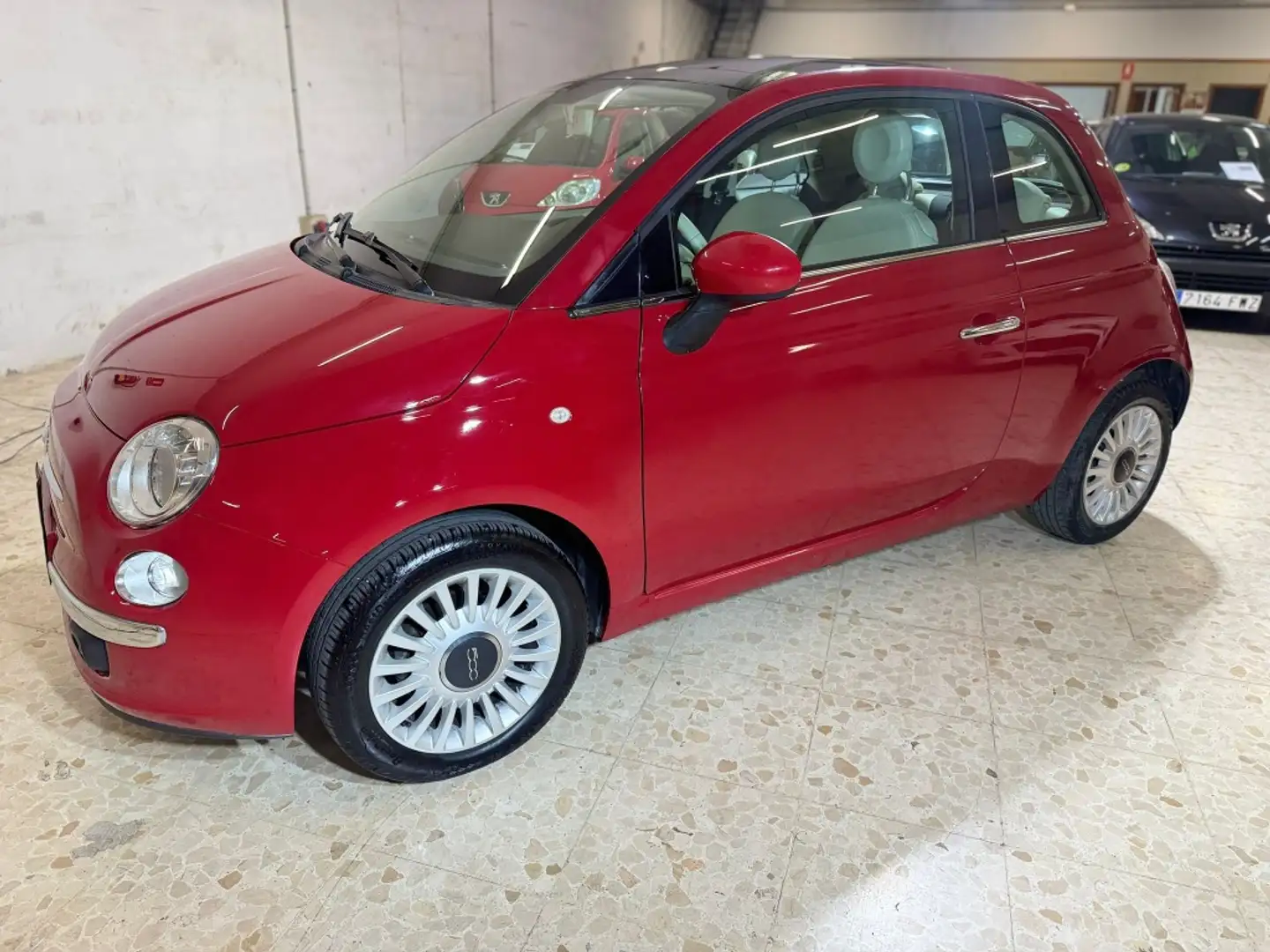 Fiat 500 1.2 Lounge Rojo - 1