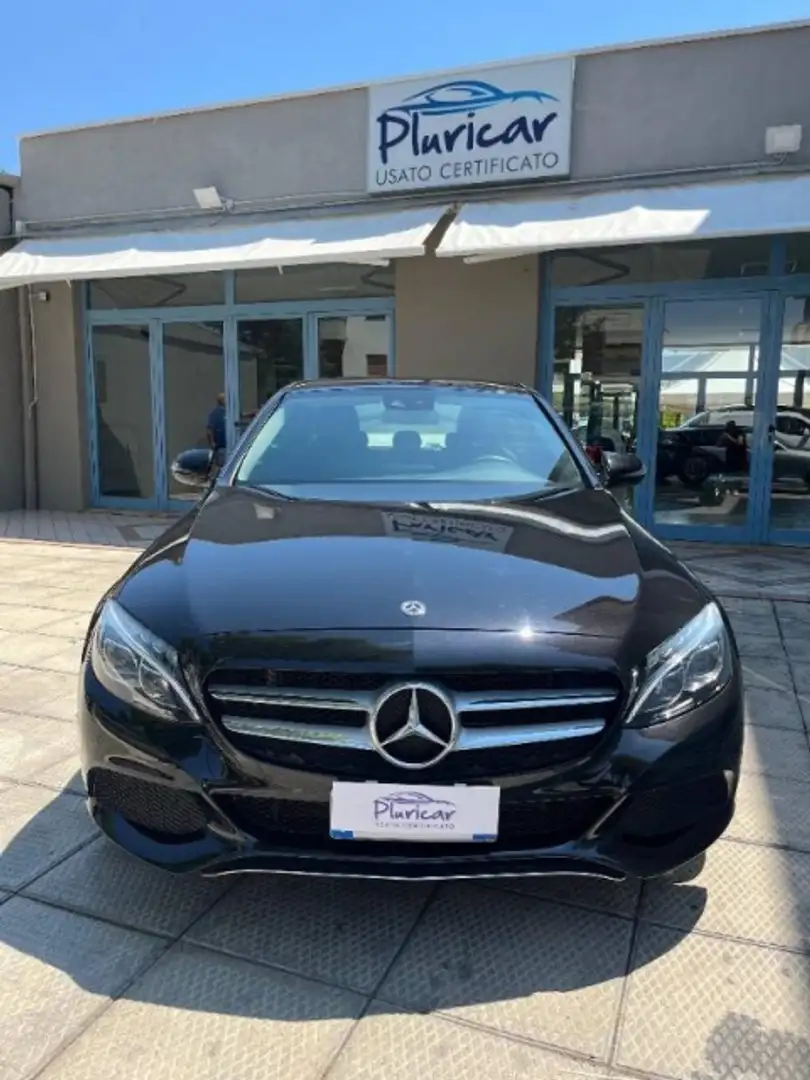 Mercedes-Benz C 200 200 d (bt) Exclusive auto Negro - 1