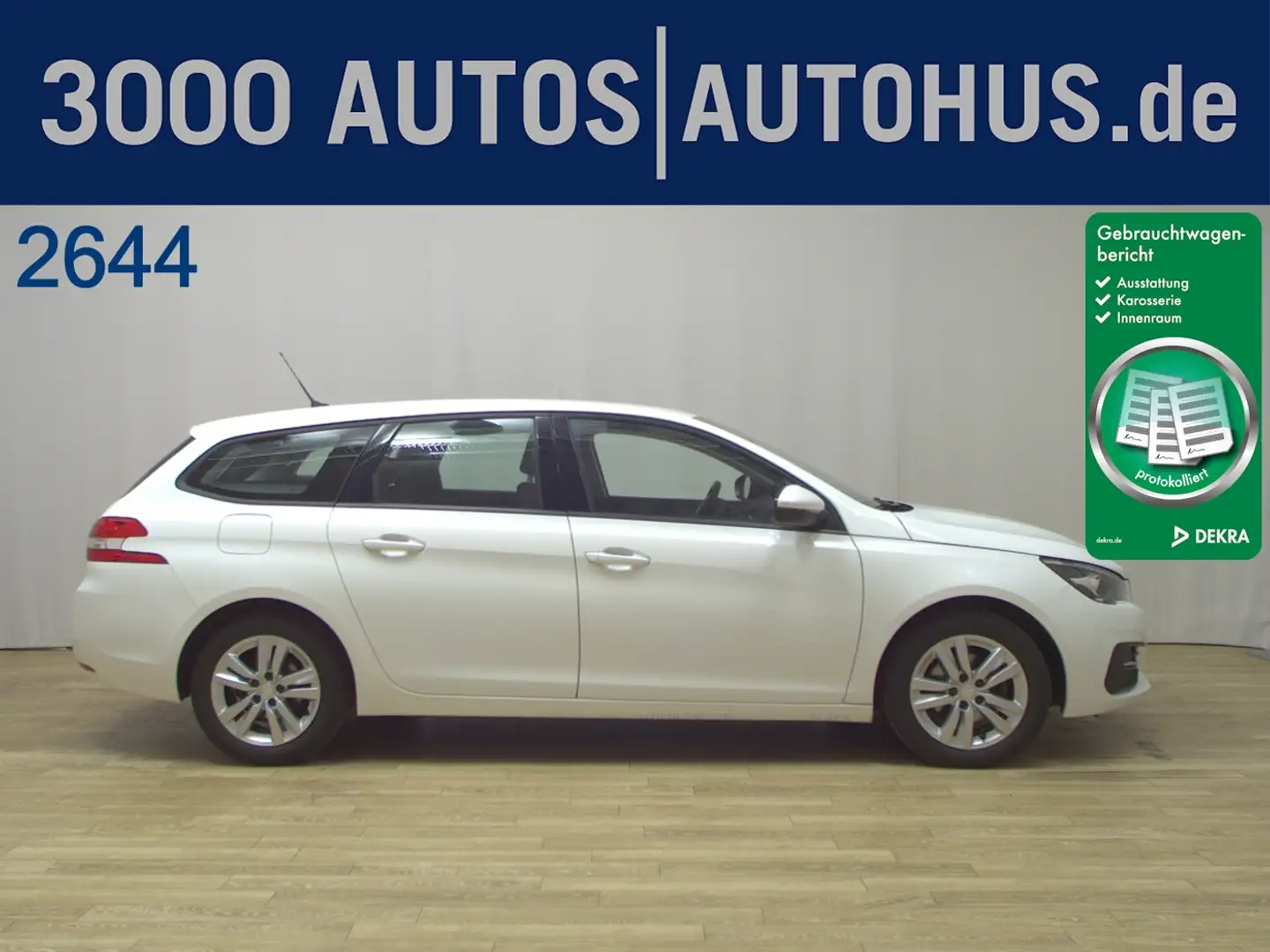 Peugeot 308 1.5 BlueHDi 130 FAP SW Active Navi Sound LM Weiß - 1