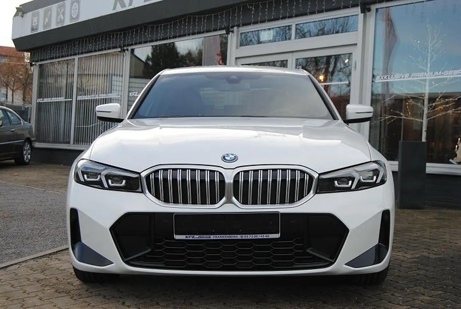 BMW 320 e A M-Sport.LCI. LC-Prof. Drive. PDC Blanc - 2
