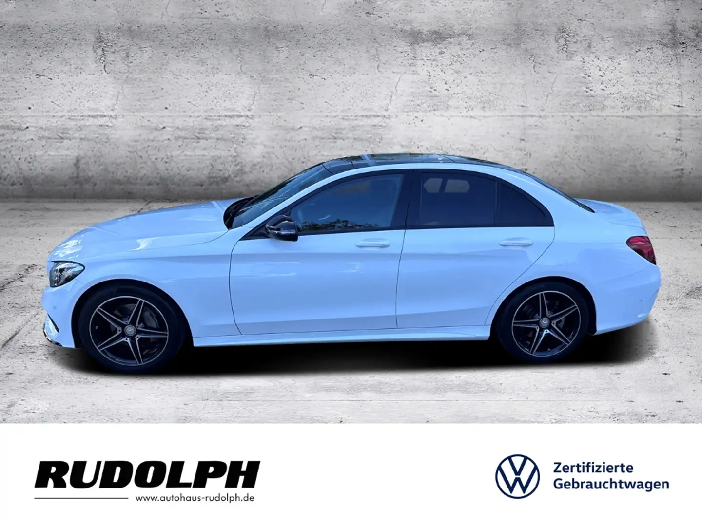 Mercedes-Benz C 180 AMG Line Black Paket C-Klasse CGI LED Soundsystem Bianco - 2