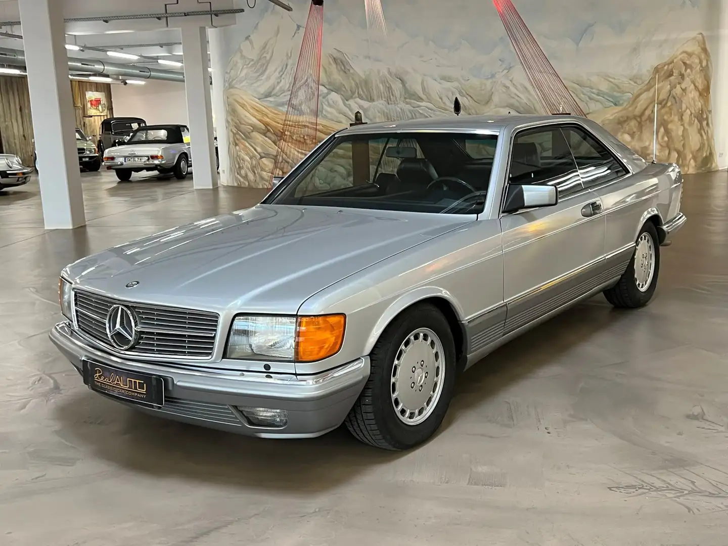 Mercedes-Benz 380 SEC 126 C Argintiu - 1