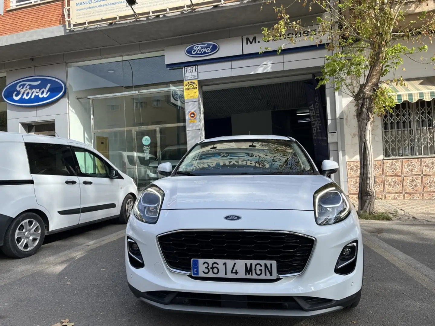 Ford Puma 1.0 EcoBoost MHEV Titanium 125 Blanco - 2