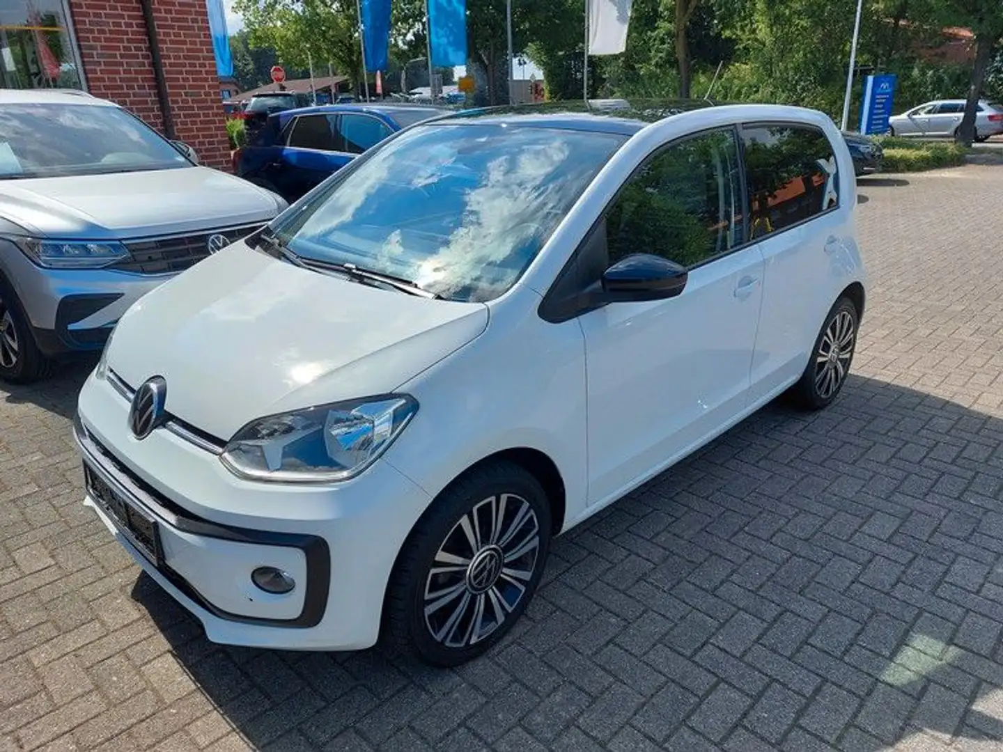 Volkswagen up! 1,0i Black Style *Sitzhzg*Klima*Bluetooth* Blanco - 1