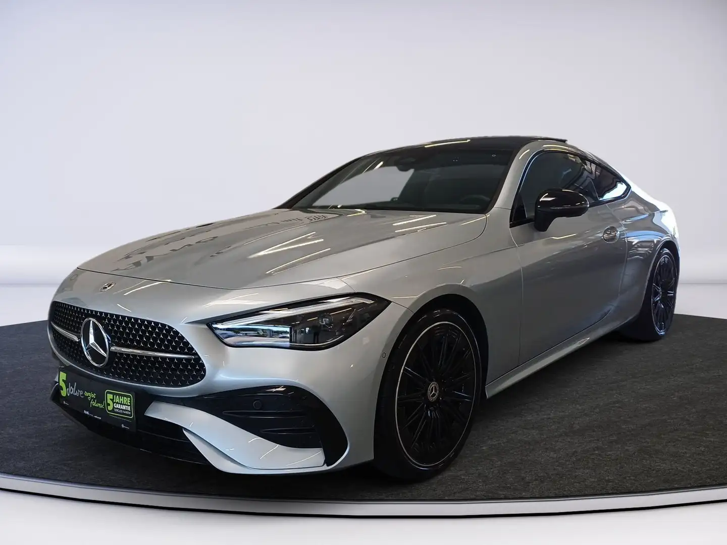 Mercedes-Benz CLE 220 d COUPE AMG LINE PANO SD 20 ZOLL Silber - 2