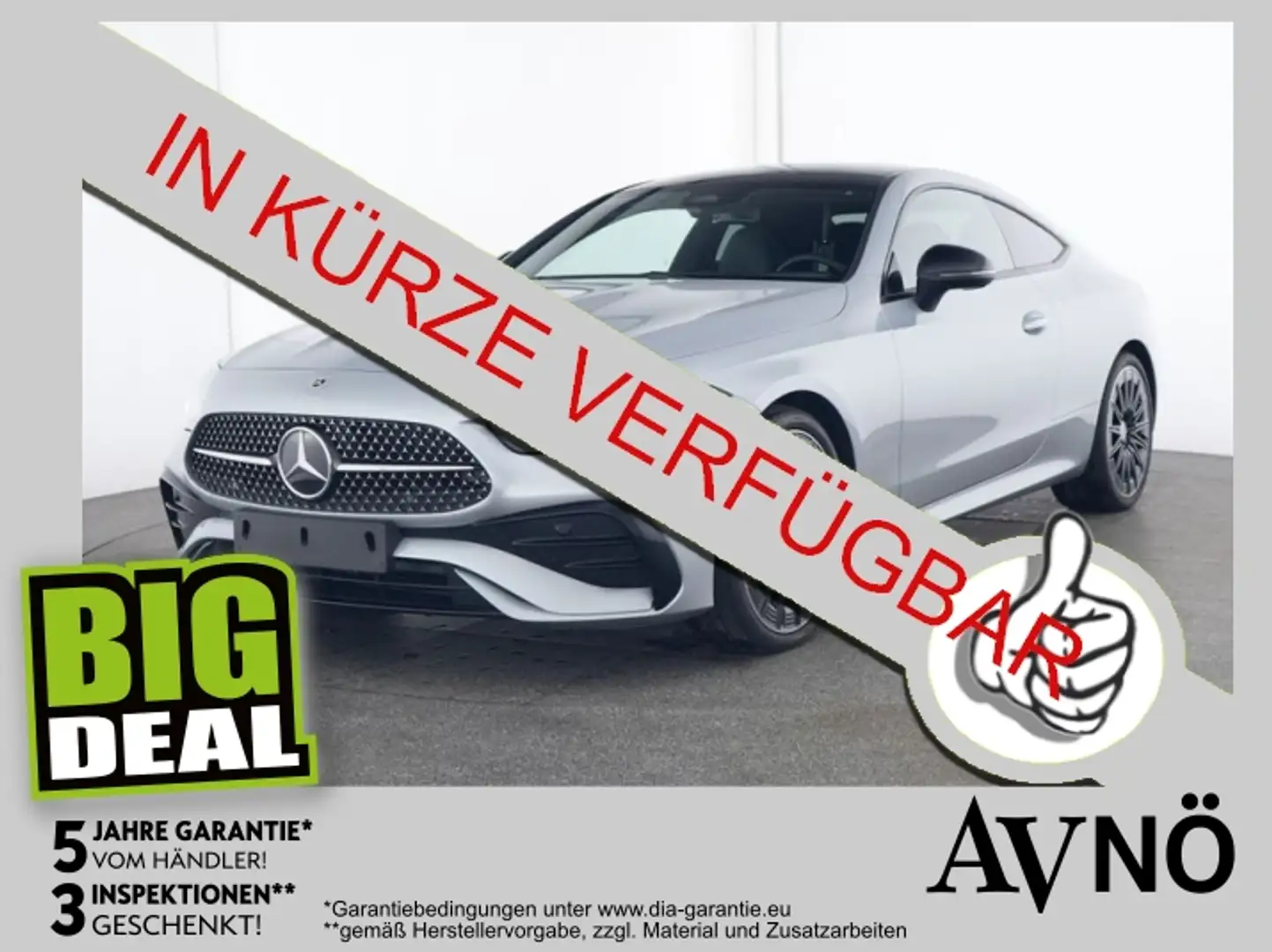 Mercedes-Benz CLE 220 d COUPE AMG LINE PANO SD 20'' AMG Zilver - 1