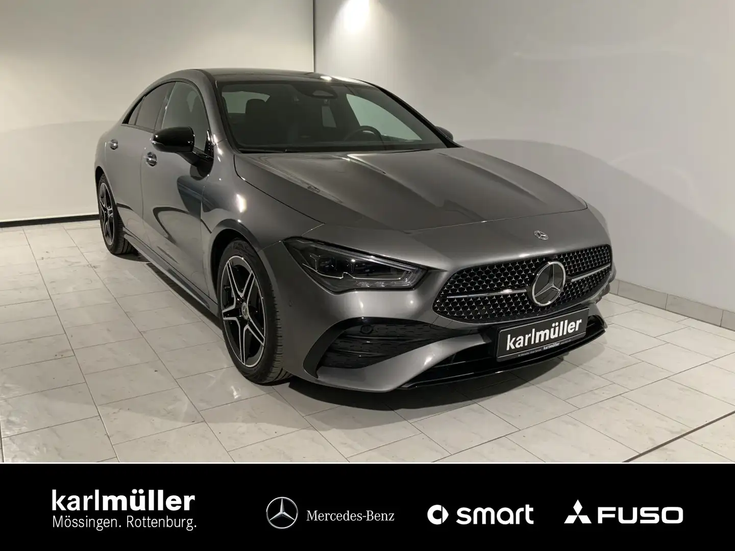 Mercedes-Benz CLA 220 CLA 220 4M Coupé AMG adva.+Night+Multibeam+Apple Grau - 1