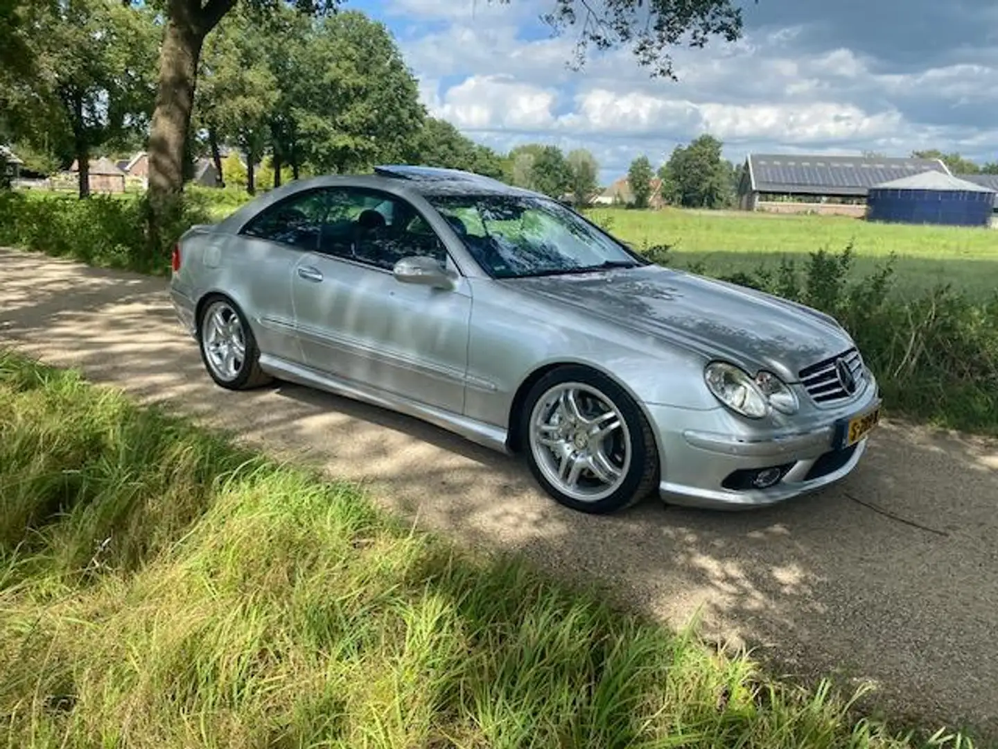 Mercedes-Benz CLK 55 AMG Coupé V8 48.572 km! Gri - 1