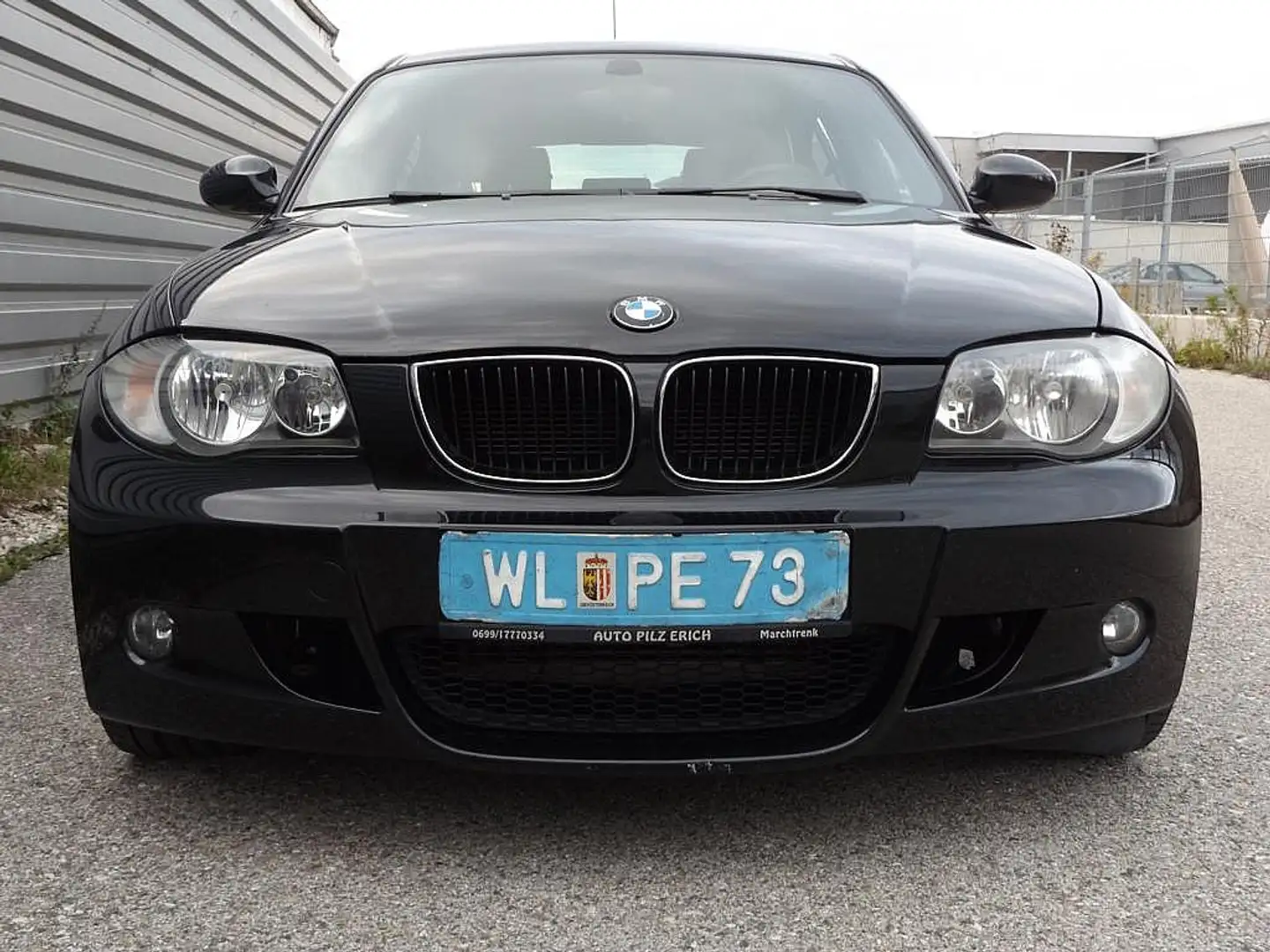BMW 118 d M-Paket E87N47 FaceliftMod2009 Leder 1Hand Al... Schwarz - 1