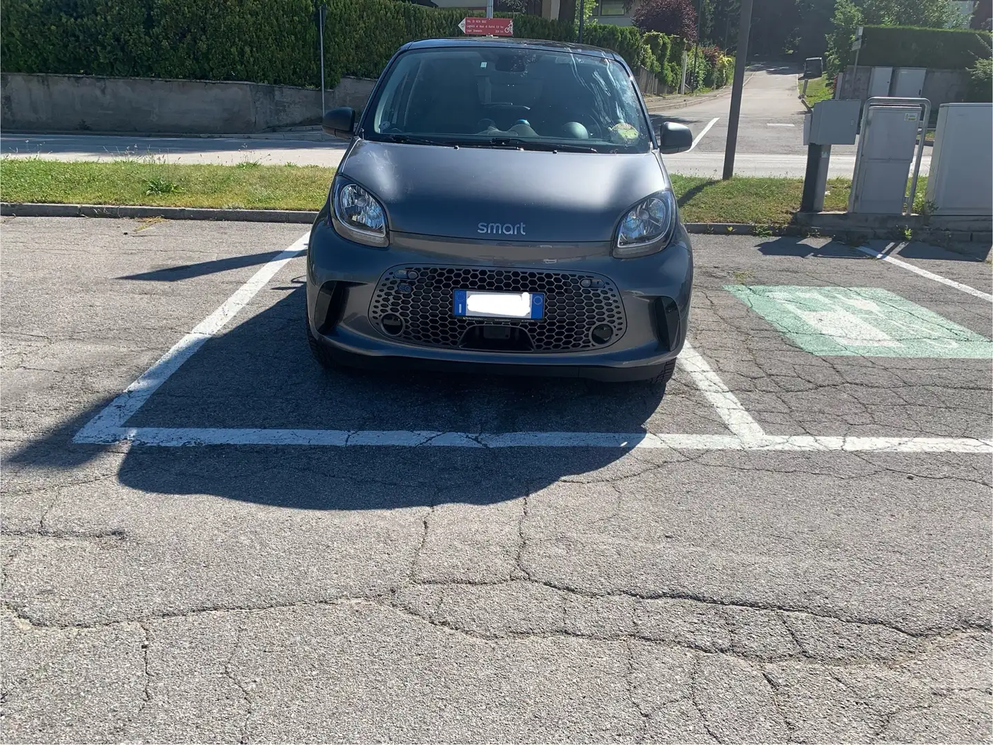 smart forFour Forfour eq racingrey 22kW Grigio - 2