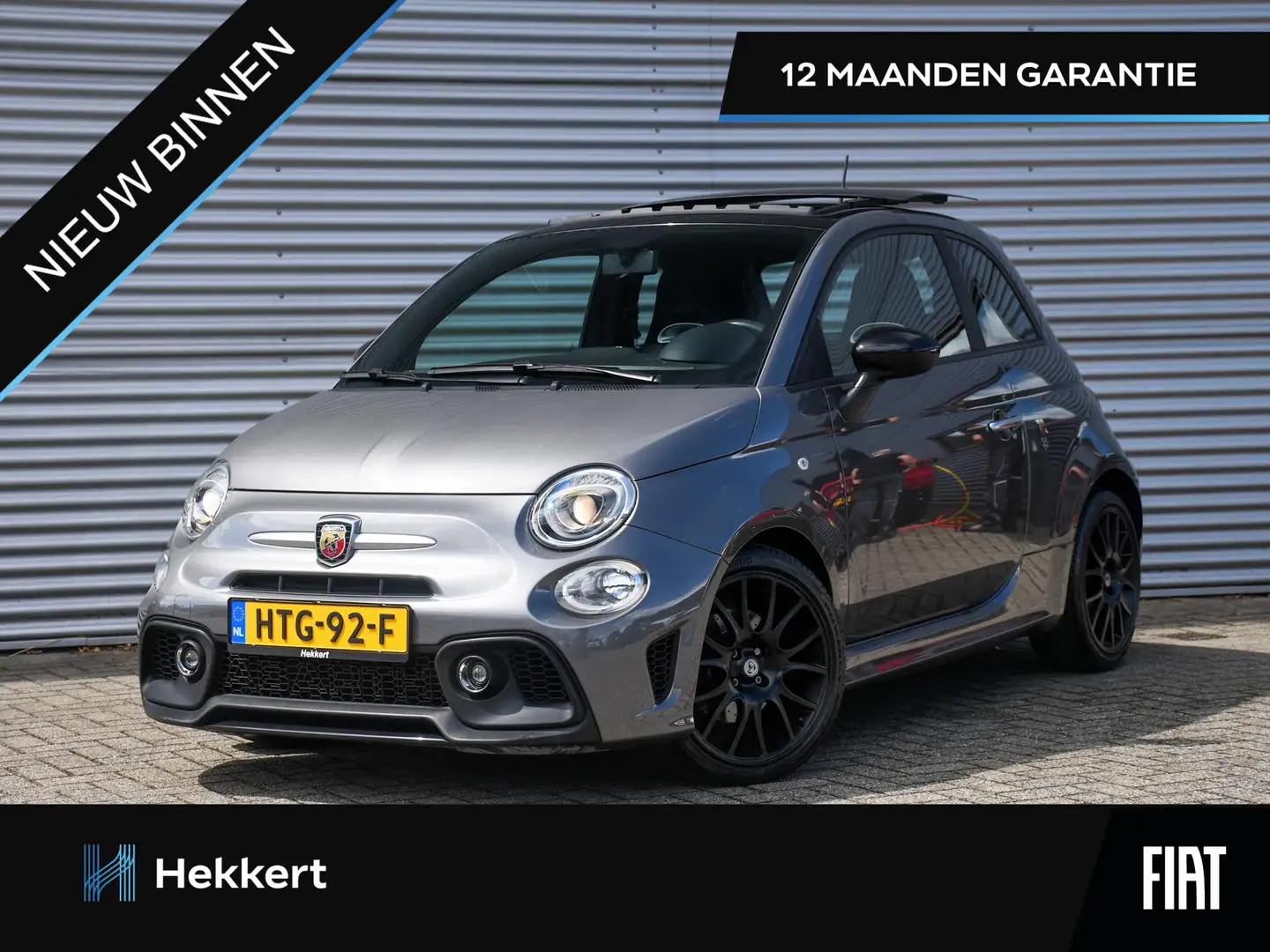 Fiat 500 Abarth Turismo 70th Anniversary 1.4 T-Jet 165pk PISTA UIT Grijs - 1