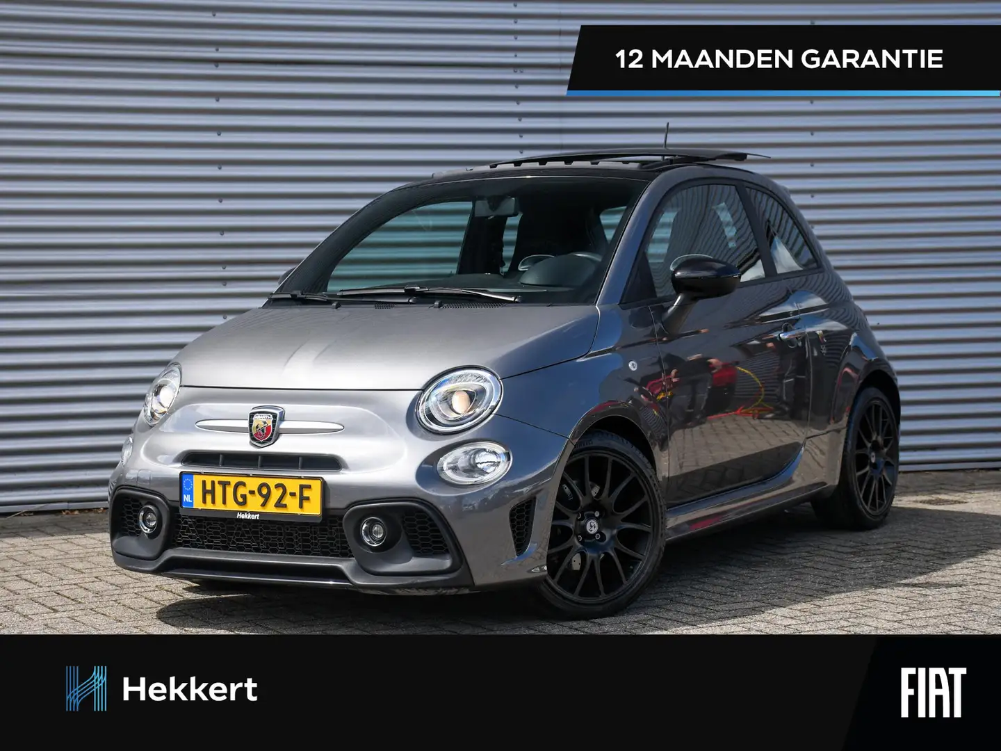 Fiat 500 Abarth Turismo 70th Anniversary 1.4 T-Jet 165pk PISTA UIT Gris - 1
