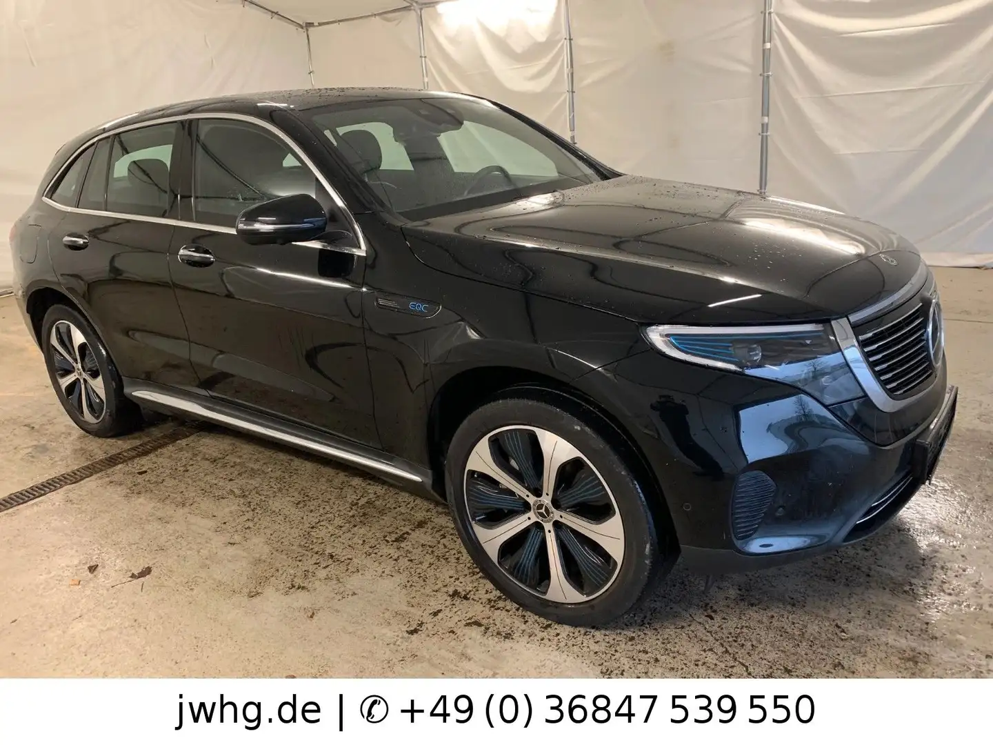 Mercedes-Benz EQC 400 400 4M ElectricArt|Distronic|360°|20"|HeadUp Noir - 2