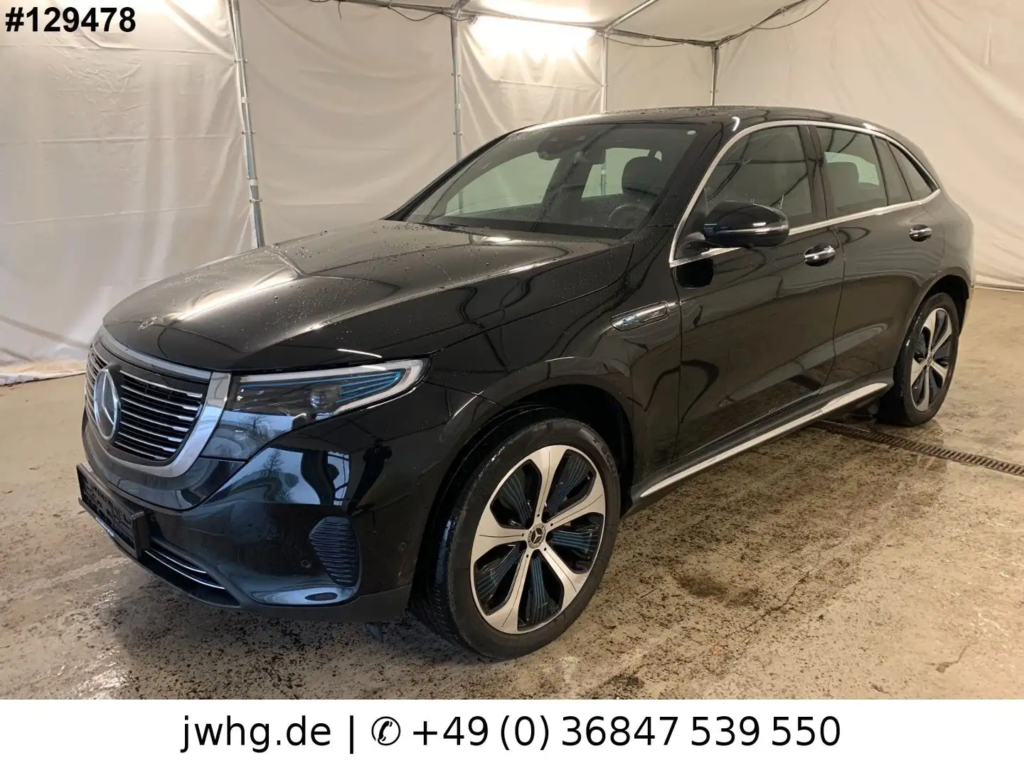 Mercedes-Benz EQC 400 400 4M ElectricArt|Distronic|360°|20"|HeadUp Noir - 1