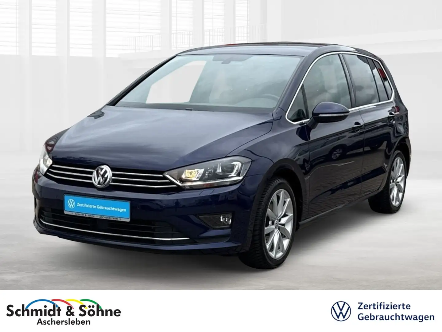 Volkswagen Golf VII Sportsvan Highline 1.4 TSI XEN,TOTW,ACC Klima Blau - 1